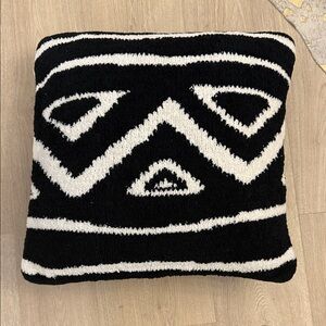 Black and White Geometric Throw Pillow Sunday citizen SO SOFT SOLD OUT